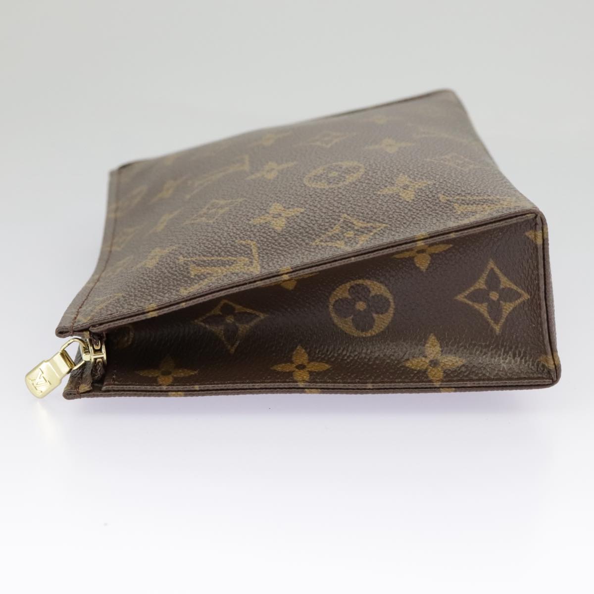 LOUIS VUITTON Monogram Poche Toilette 19 Pouch M47544 LV Auth am7205