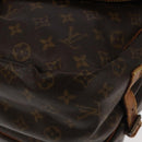 LOUIS VUITTON Monogram Saumur 35 Shoulder Bag M42254 LV Auth am7208-15