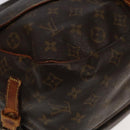 LOUIS VUITTON Monogram Saumur 35 Shoulder Bag M42254 LV Auth am7208-16
