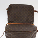 LOUIS VUITTON Monogram Saumur 35 Shoulder Bag M42254 LV Auth am7208-21