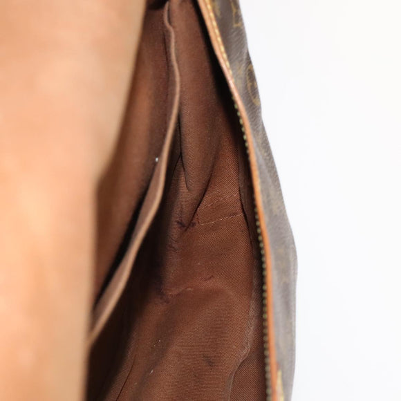 LOUIS VUITTON Monogram Saumur 35 Shoulder Bag M42254 LV Auth am7208