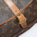 LOUIS VUITTON Monogram Saumur 35 Shoulder Bag M42254 LV Auth am7208-28