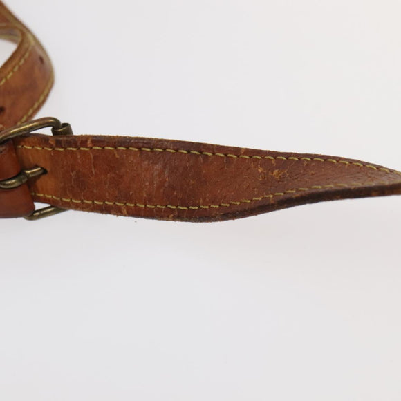 LOUIS VUITTON Monogram Saumur 35 Shoulder Bag M42254 LV Auth am7208