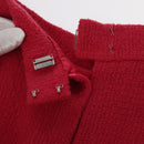 CHANEL Jacket & Skirt Setup Jacket Wool Pink Gold CC Auth am7246V-12