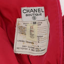 CHANEL Jacket & Skirt Setup Jacket Wool Pink Gold CC Auth am7246V-14