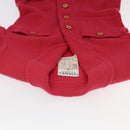 CHANEL Jacket & Skirt Setup Jacket Wool Pink Gold CC Auth am7246V-18