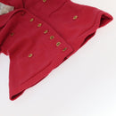 CHANEL Jacket & Skirt Setup Jacket Wool Pink Gold CC Auth am7246V-20