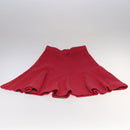 CHANEL Jacket & Skirt Setup Jacket Wool Pink Gold CC Auth am7246V-7