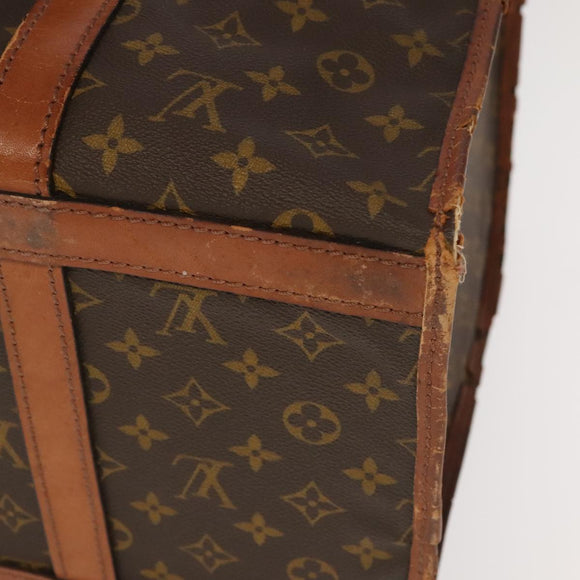 LOUIS VUITTON Monogram Sac Chassour 45 Boston Bag Vintage M41922 LV Auth am7259