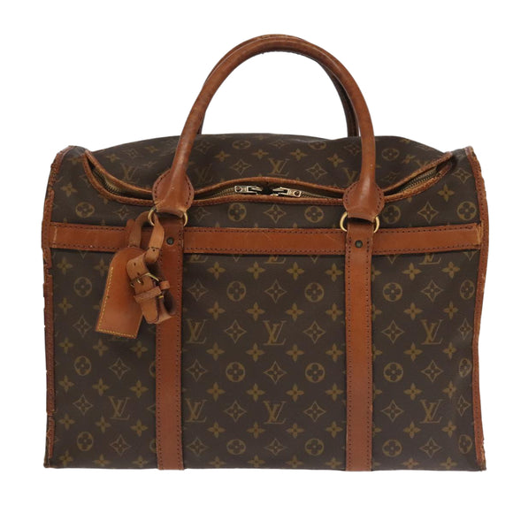 LOUIS VUITTON Monogram Sac Chassour 45 Boston Bag Vintage M41922 LV Auth am7259