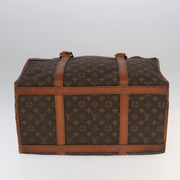 LOUIS VUITTON Monogram Sac Chassour 45 Boston Bag Vintage M41922 LV Auth am7259