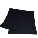 FENDI Zucca Canvas Scarf Wool Beige Auth am7263-1