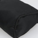 PRADA Pouch Nylon Black Silver Auth am7271-15
