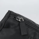 PRADA Pouch Nylon Black Silver Auth am7271-8