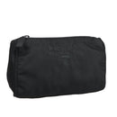 PRADA Pouch Nylon Black Silver Auth am7271-1