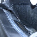 Salvatore Ferragamo Shoulder Bag Leather Black Gold Auth am7272-18