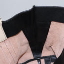 Chloe Alison Tote Bag Leather Pink Black Gold Auth am7274-19