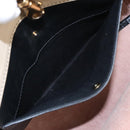 Chloe Alison Tote Bag Leather Pink Black Gold Auth am7274-11