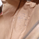 GUCCI GG Supreme Web Sherry Line Clutch Bag PVC Beige Gold 89 01 034 Auth am7287-11