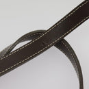 GIVENCHY Tote Bag Canvas Brown Gold Auth am7305-9