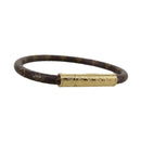 LOUIS VUITTON Monogram LV Confidential Bracelet M8274F LV Auth am7322-1