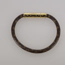 LOUIS VUITTON Monogram LV Confidential Bracelet M8274F LV Auth am7322-10