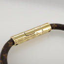 LOUIS VUITTON Monogram LV Confidential Bracelet M8274F LV Auth am7322-11