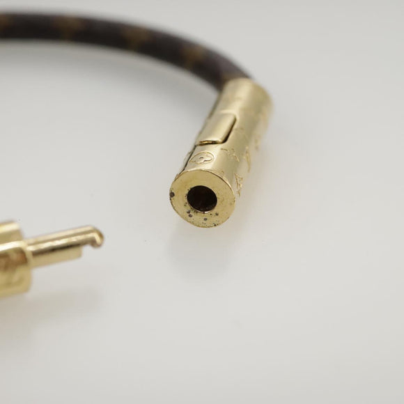 LOUIS VUITTON Monogram LV Confidential Bracelet M8274F LV Auth am7322