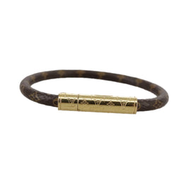 LOUIS VUITTON Monogram LV Confidential Bracelet M8274F LV Auth am7322 - 0