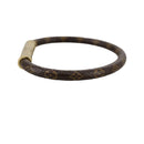 LOUIS VUITTON Monogram LV Confidential Bracelet M8274F LV Auth am7322-3