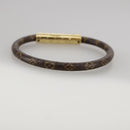 LOUIS VUITTON Monogram LV Confidential Bracelet M8274F LV Auth am7322-4