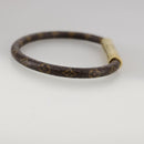 LOUIS VUITTON Monogram LV Confidential Bracelet M8274F LV Auth am7322-5