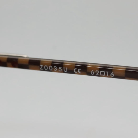 LOUIS VUITTON Damier Conspiration Sunglasses metal Brown Z0035U LV Auth am7330