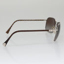 LOUIS VUITTON Damier Conspiration Sunglasses metal Brown Z0035U LV Auth am7330-5