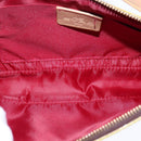 ETRO Paisley Shoulder Bag PVC Leather Brown Gold Auth am7332-16