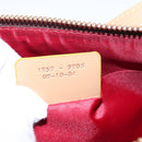 ETRO Paisley Shoulder Bag PVC Leather Brown Gold Auth am7332-21