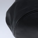 BURBERRY Shoulder Bag Leather Black Auth am7339-9