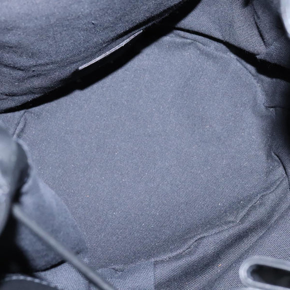 BURBERRY Shoulder Bag Leather Black Auth am7339