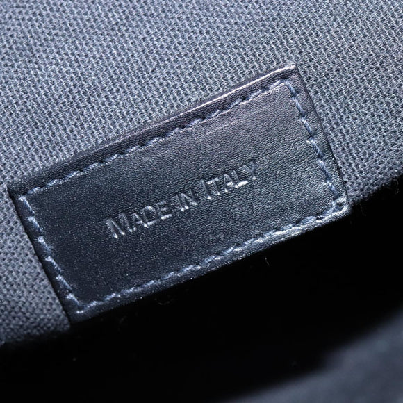 BURBERRY Shoulder Bag Leather Black Auth am7339