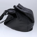 BURBERRY Shoulder Bag Leather Black Auth am7339-4