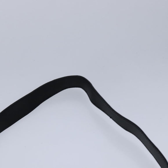 BURBERRY Shoulder Bag Leather Black Auth am7339