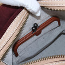 Coach Rogue 31 Hand Bag Leather Beige Auth am7357V-26