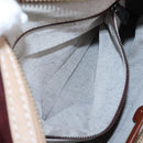 Coach Rogue 31 Hand Bag Leather Beige Auth am7357V-29