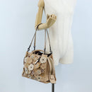 Coach Rogue 31 Hand Bag Leather Beige Auth am7357V-32