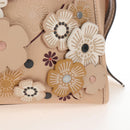 Coach Rogue 31 Hand Bag Leather Beige Auth am7357V-3
