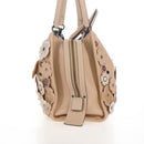 Coach Rogue 31 Hand Bag Leather Beige Auth am7357V-5