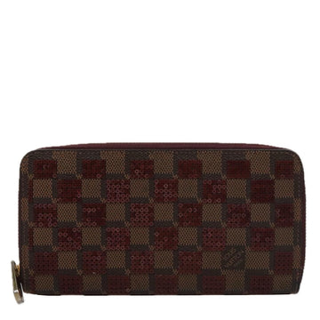 LOUIS VUITTON Damier Piet Zippy Wallet Long Wallet N63174 LV Auth am7360 - 0