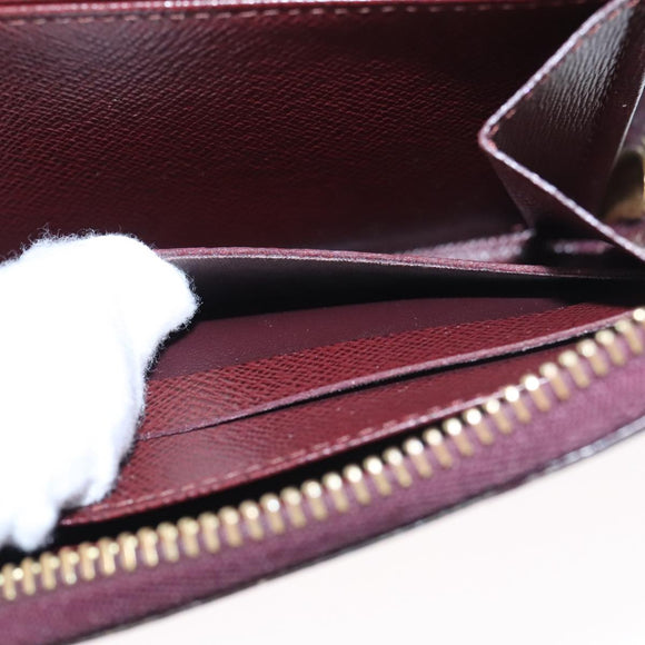 LOUIS VUITTON Damier Piet Zippy Wallet Long Wallet N63174 LV Auth am7360