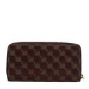 LOUIS VUITTON Damier Piet Zippy Wallet Long Wallet N63174 LV Auth am7360-3