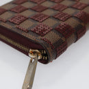 LOUIS VUITTON Damier Piet Zippy Wallet Long Wallet N63174 LV Auth am7360-8